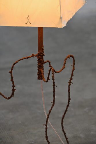 Detail of lamp from Fenna Kosfeld’s “Mother Dweller” series.