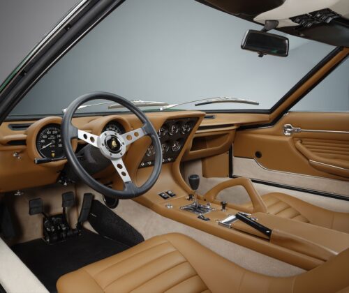 interior design lamborghini miura 