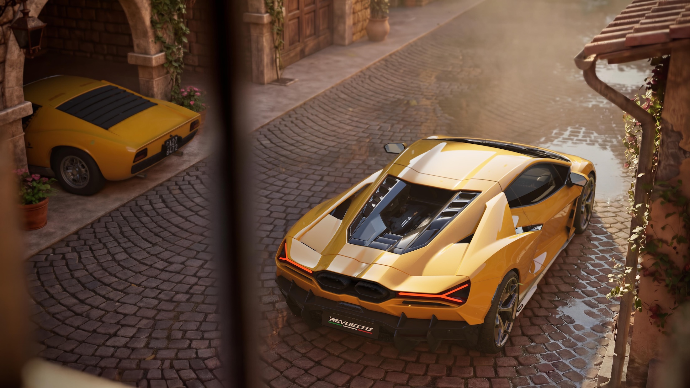 Lamborghini Revuelto Miura 60° Homage in orange