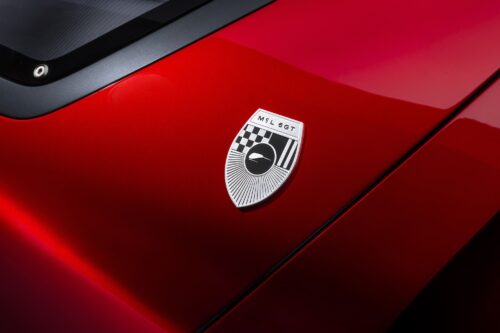 mclaren logo emblem of McLaren McL 6GT Concept at monterey car week 2026 pebble beach 
