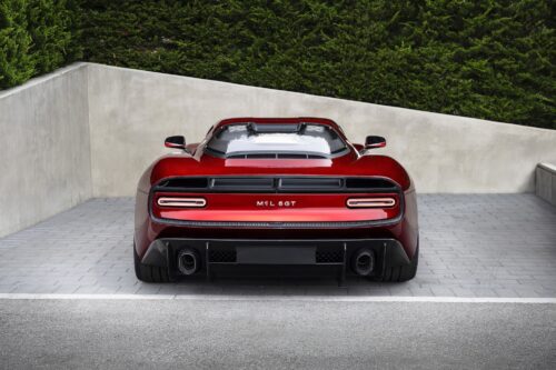 rear view McLaren McL 6GT Concept at monterey car week 2026 pebble beach 