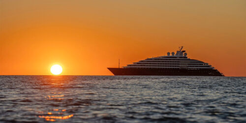 scenic eclipse II exterior with sunset