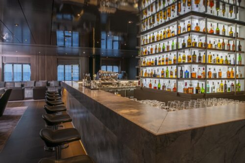 scenic lounge bar at explorer yacht scenic eclipse II scenic cruises