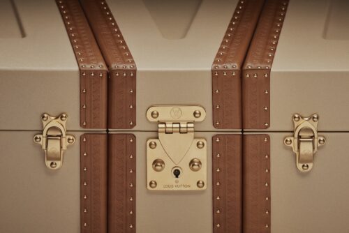 Louis Vuitton suitcase for Louis Vuitton and Singer Porsche 911 