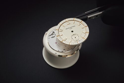 Tambour watch Louis Vuitton for LV and Singer Porsche 911 