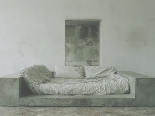 AI–generated Interior design by creative studio /untitled founded by Mauro Cecchetti