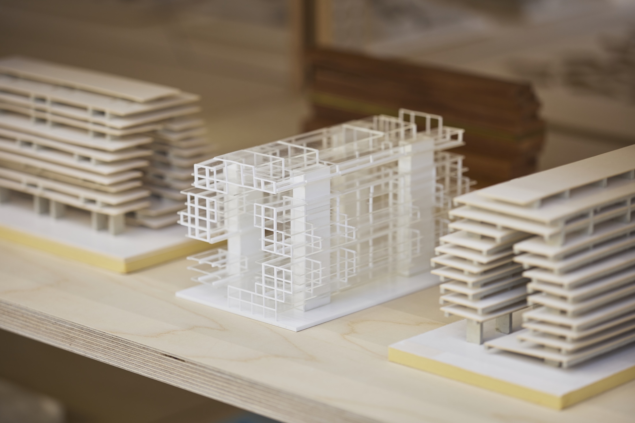 Installation view of Herzog & de Meuron: In Focus, 2026