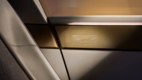windows of the Jaguar Type 01 silver design 