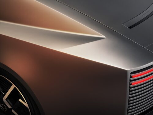 impossible panel Jaguar Type 01 silver design 