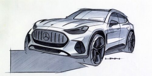 design sketch mercedes amg gt suv