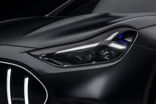 headlights design of the new Mercedes-AMG GT SUV