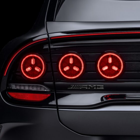 Mercedes-AMG GT SUV rear lights design detail