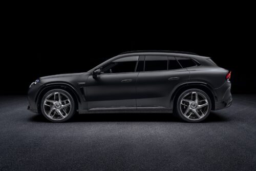 side view of the new Mercedes-AMG GT SUV