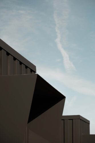 design detail of the reset hotel in 29 palms california