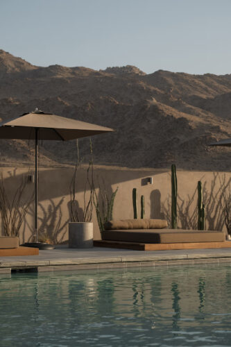 pool and desert reset hotel in 29 palms california