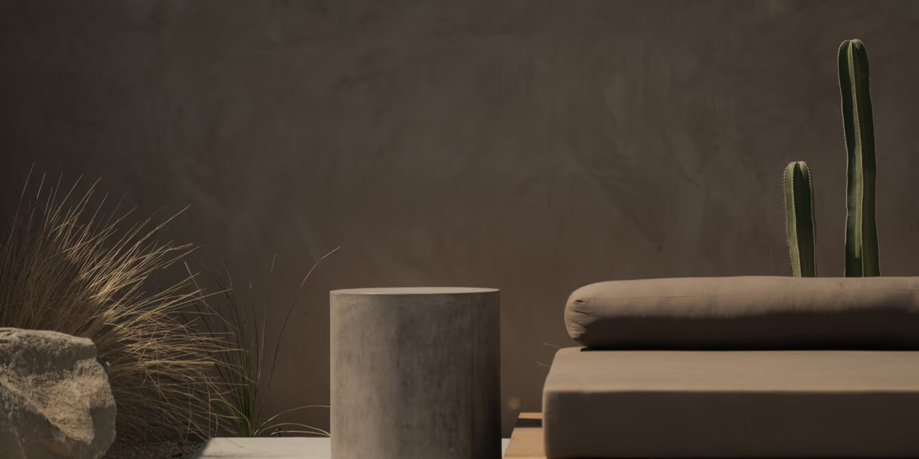 interior design of the reset hotel in 29 palms california
