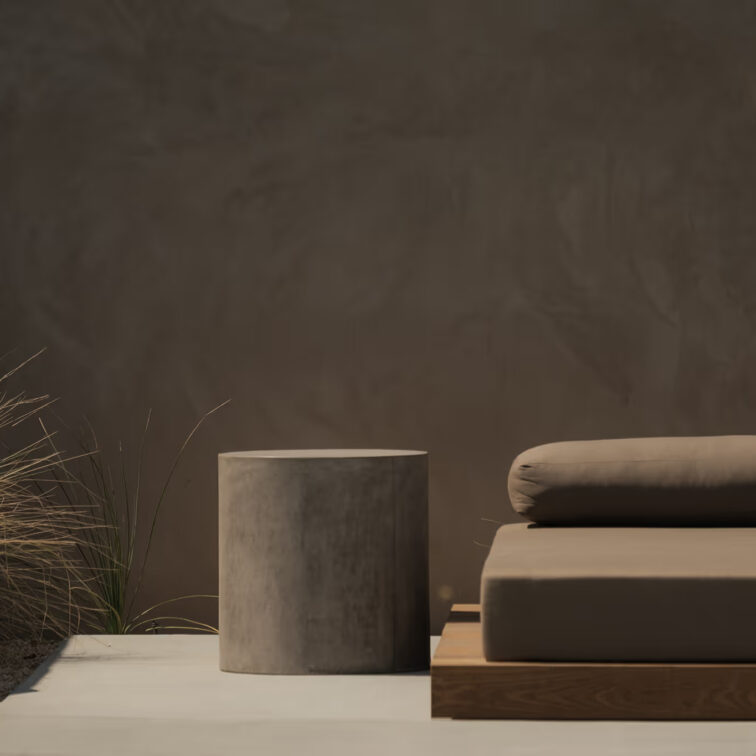 interior design of the reset hotel in 29 palms california